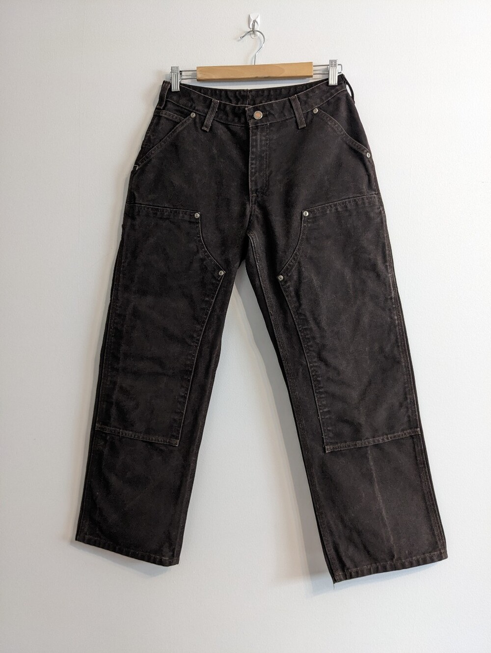 Carhartt Double Knee Canvas Work Pants | Brown | Size 6